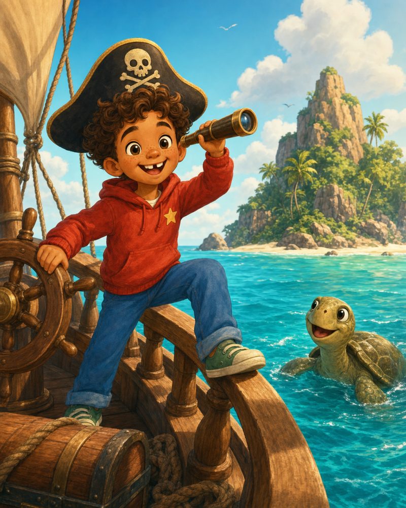 Illustration for Treasure of Turtle Island