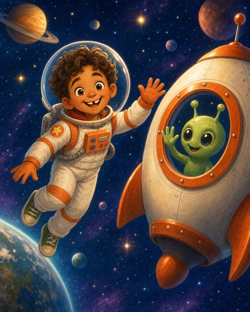 Illustration for Captain of the Stars